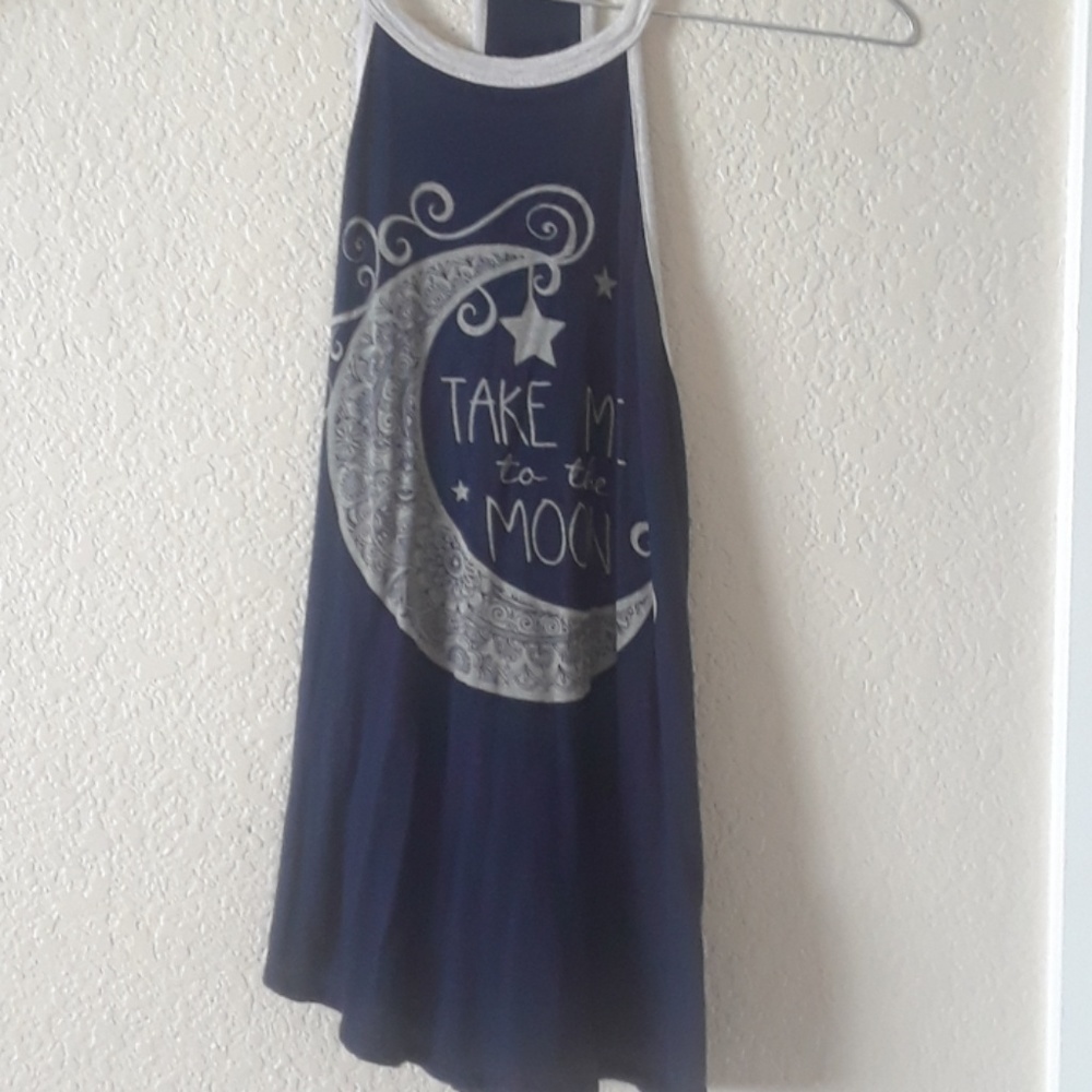 "Take me to the moon" tank top